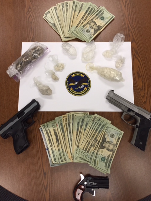 Motel drug bust in Maine turns up drugs, cash, guns