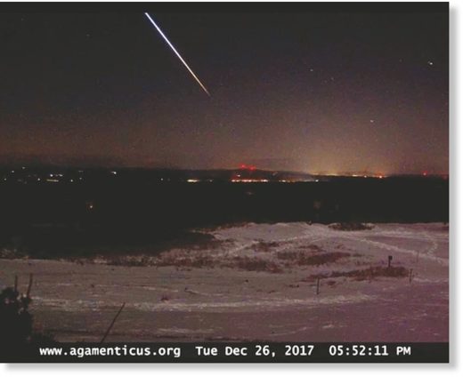 Fireball Crosses Northern New England