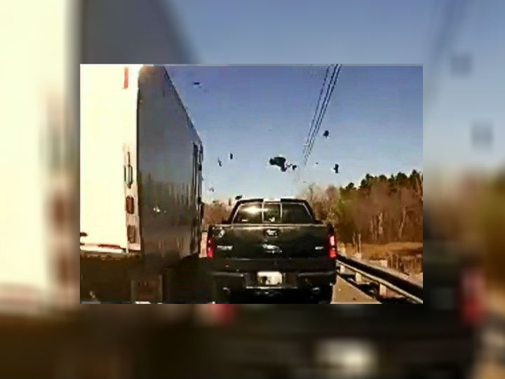Warning About Distracted Driving from Police