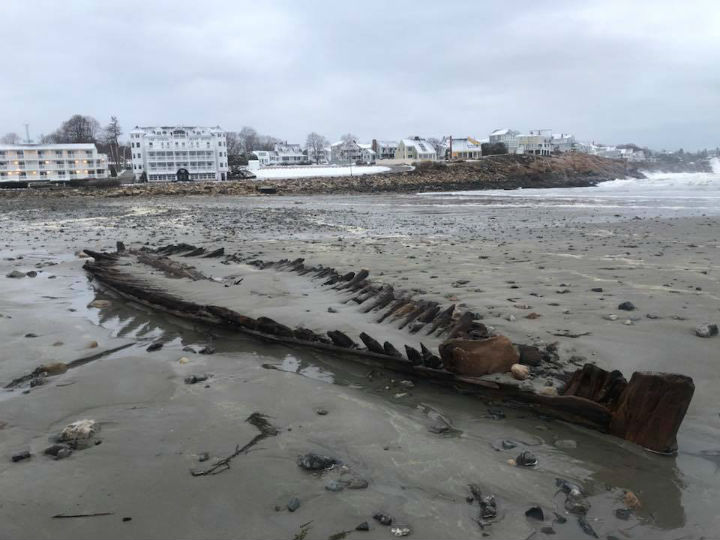 Nor’easter Uncovers Ship Remains in York