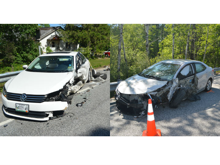 Two Injured in Baldwin Crash