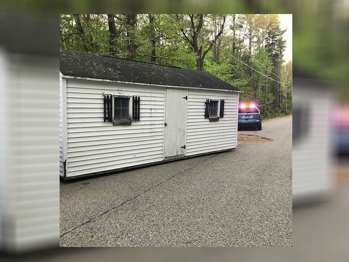 Three Arrested for Trying to Steal Shed