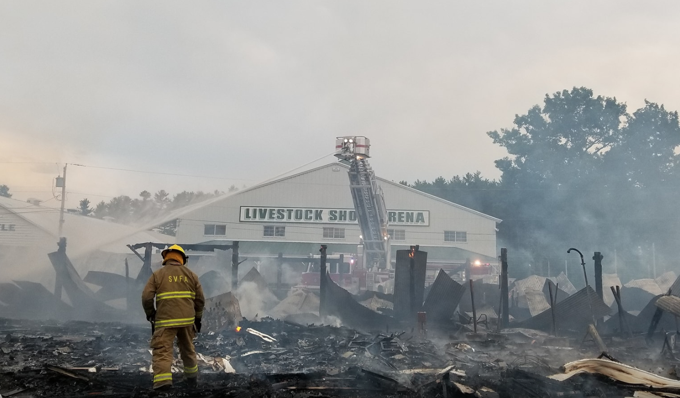 Fire Hits Fryeburg Fair