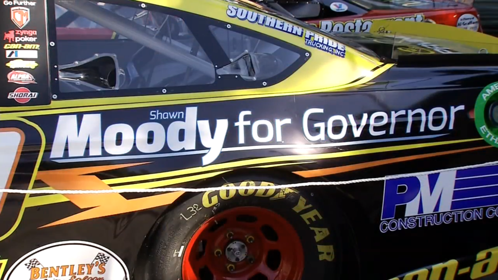Maine Candidate for Governor Advertises on NASCAR Race Car
