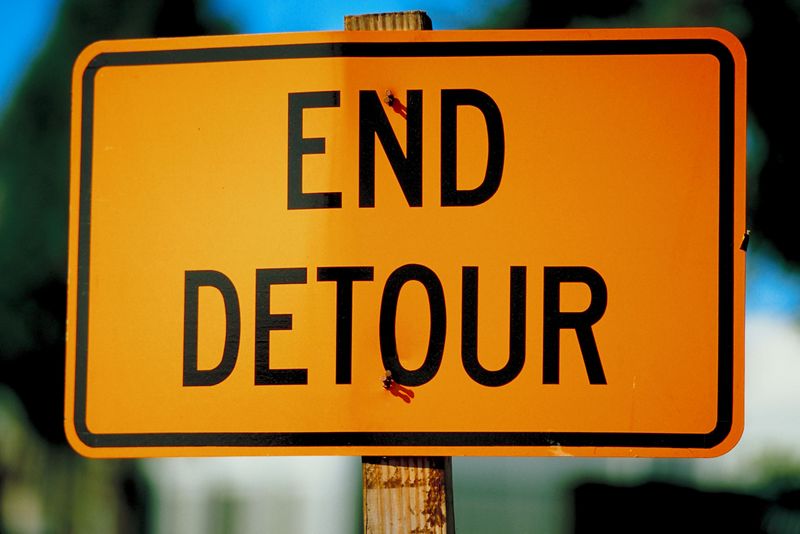 Woodfords Corner Closing for Construction