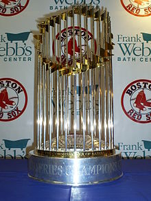 Fan Damages World Series Trophy