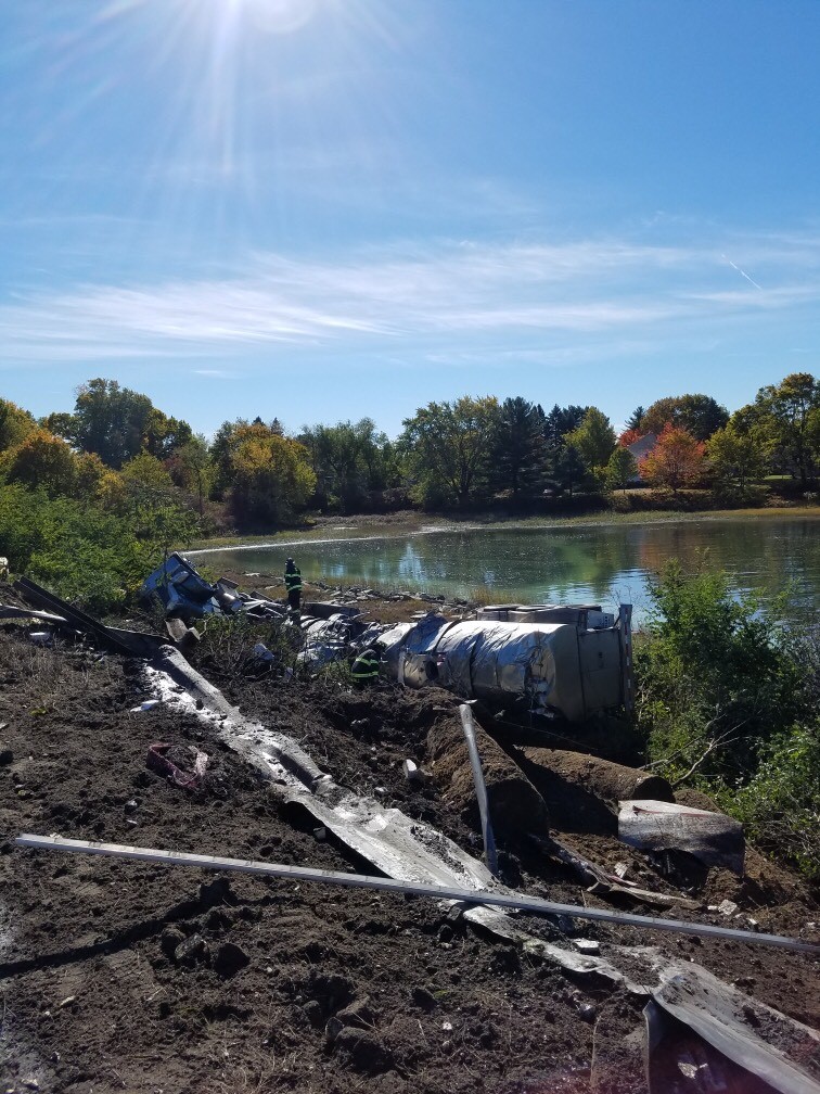Tanker Truck Crash Causes Delays in Portland Area