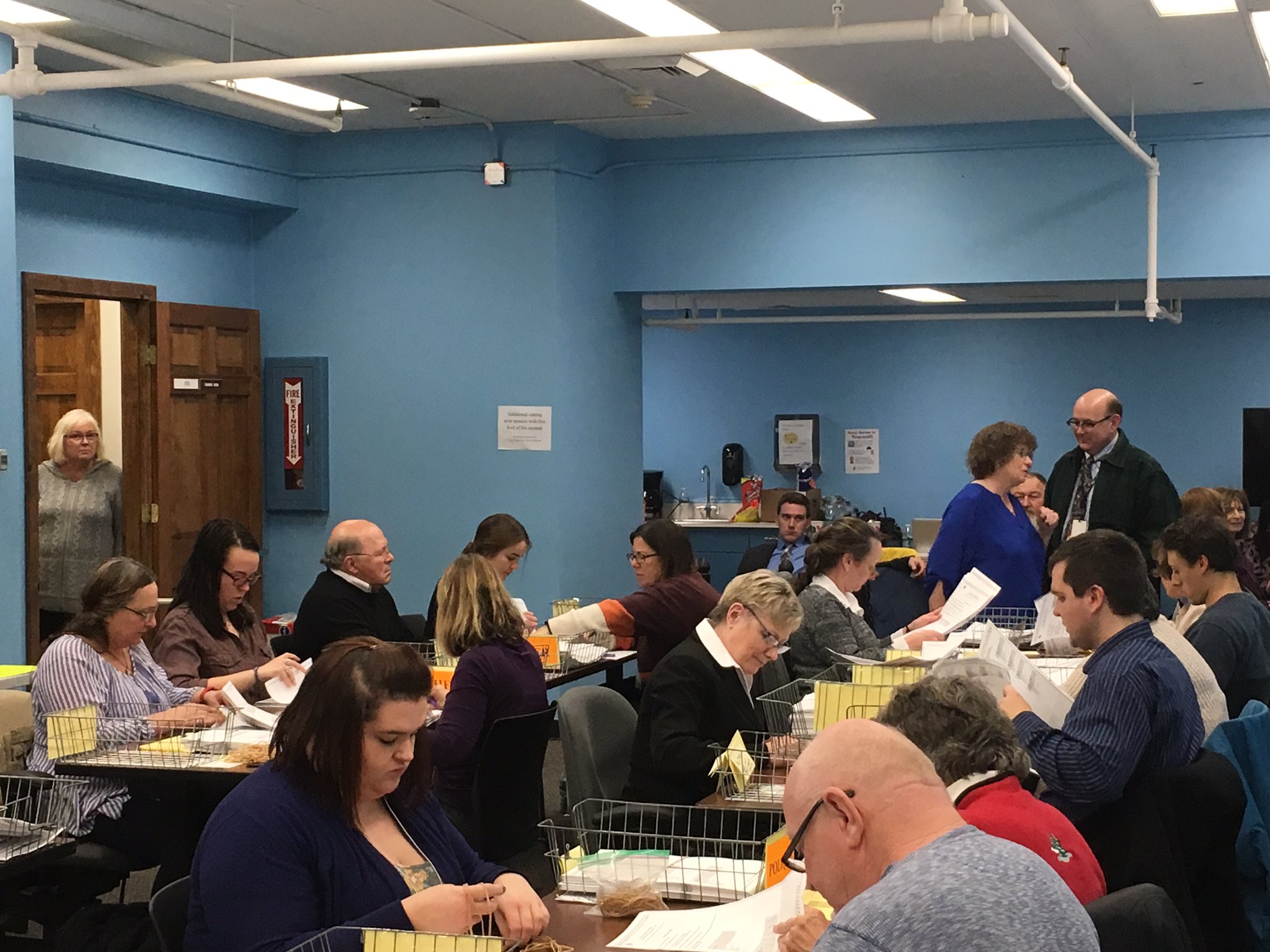 Recount Moving Along in Maine