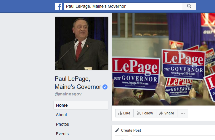 Maine Governor Settles Suit Claiming Facebook Censorship