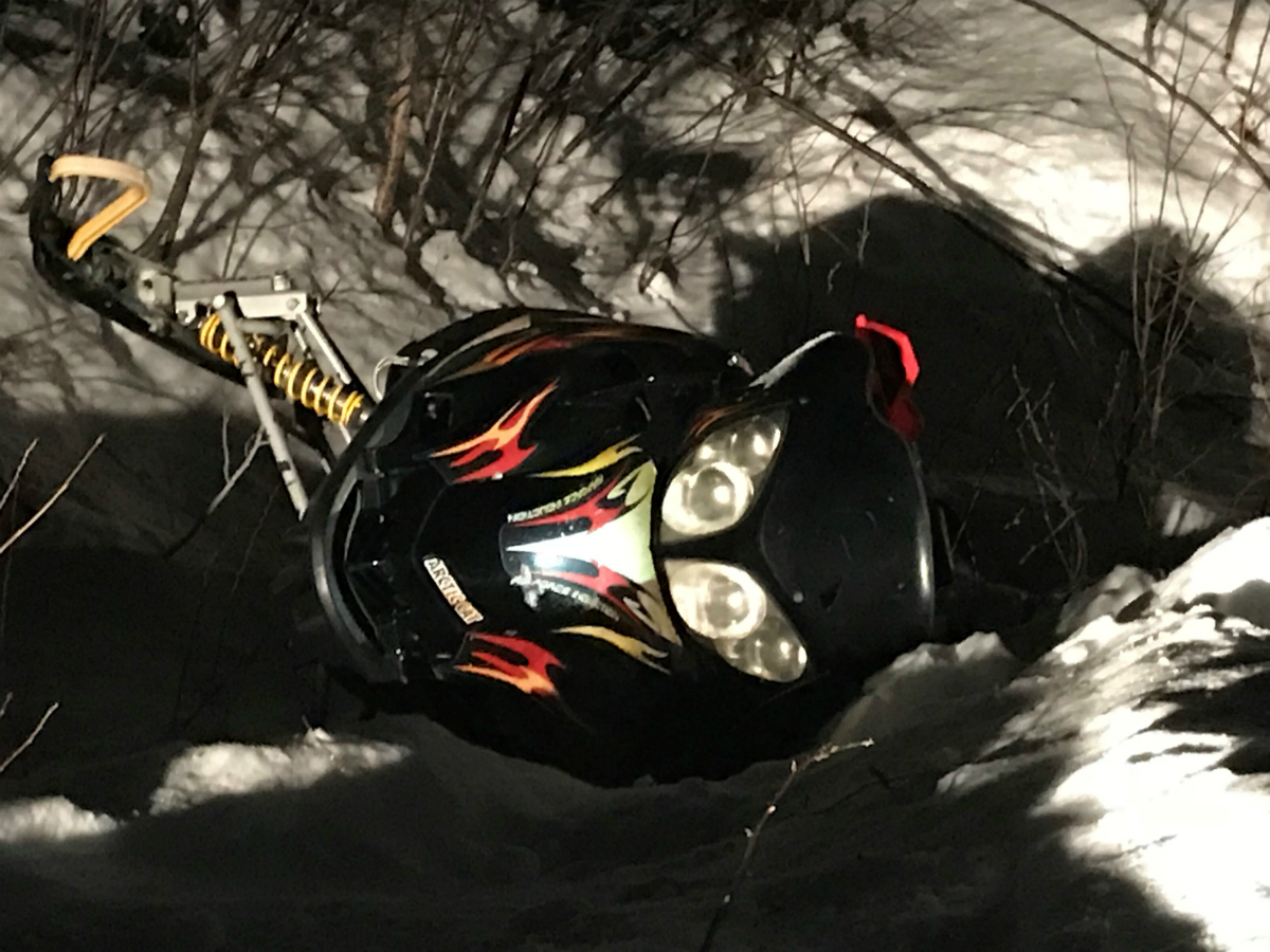 Man Dies in Snowmobile Accident Thursday