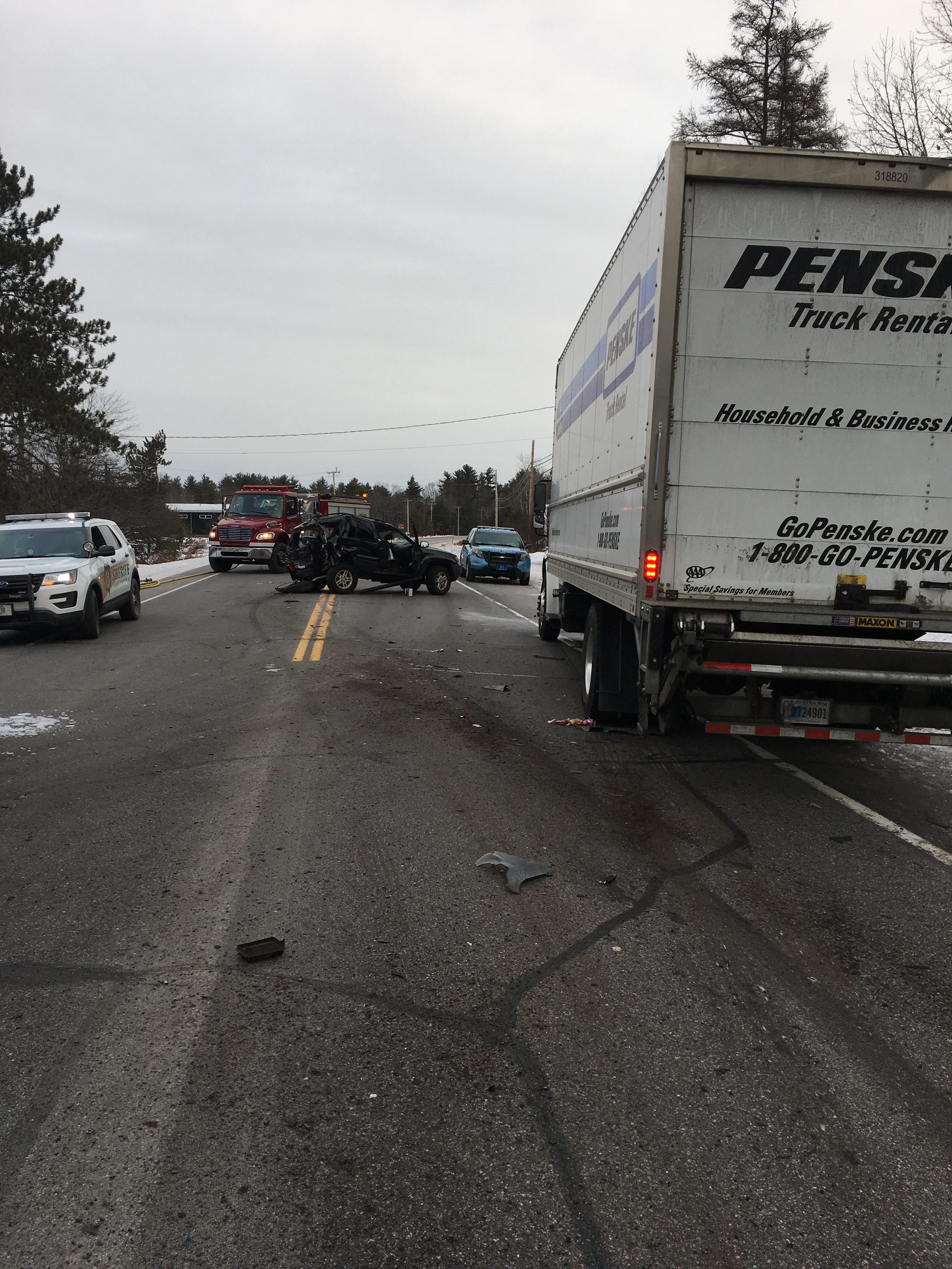 Serious Crash in Waterboro Sends 10-Month-Old to the Hospital; Box Truck Driver Arrested