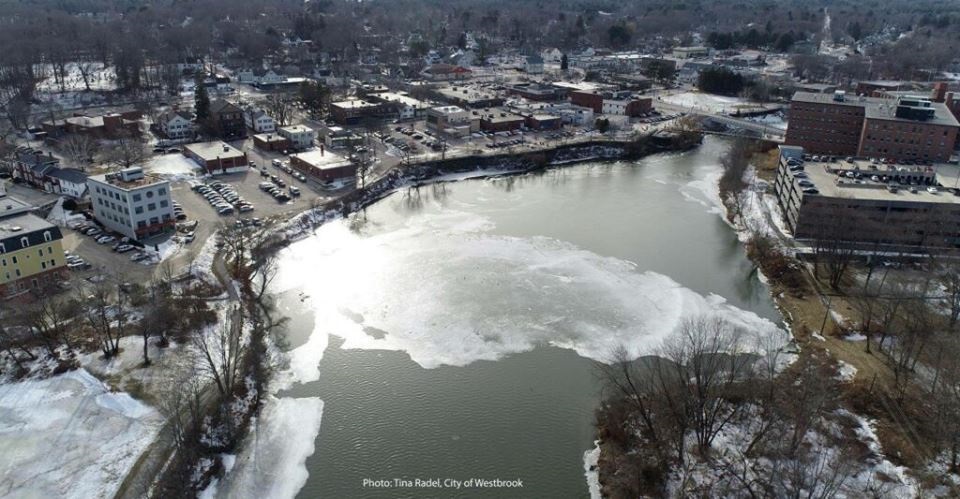 Warm Temperatures Melt Maine Giant Ice Disk