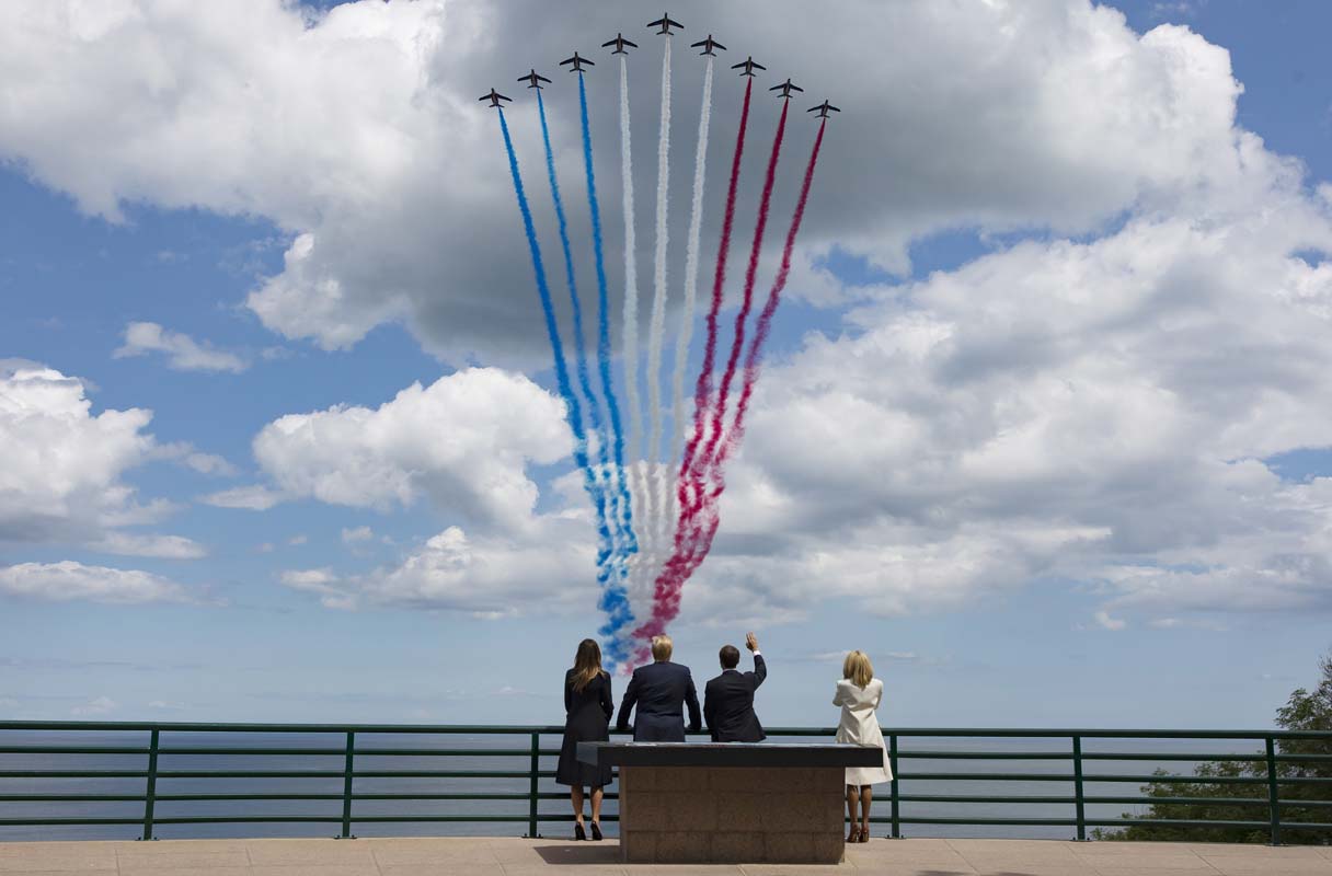Sens. Collins, King are in France for D-Day anniversary