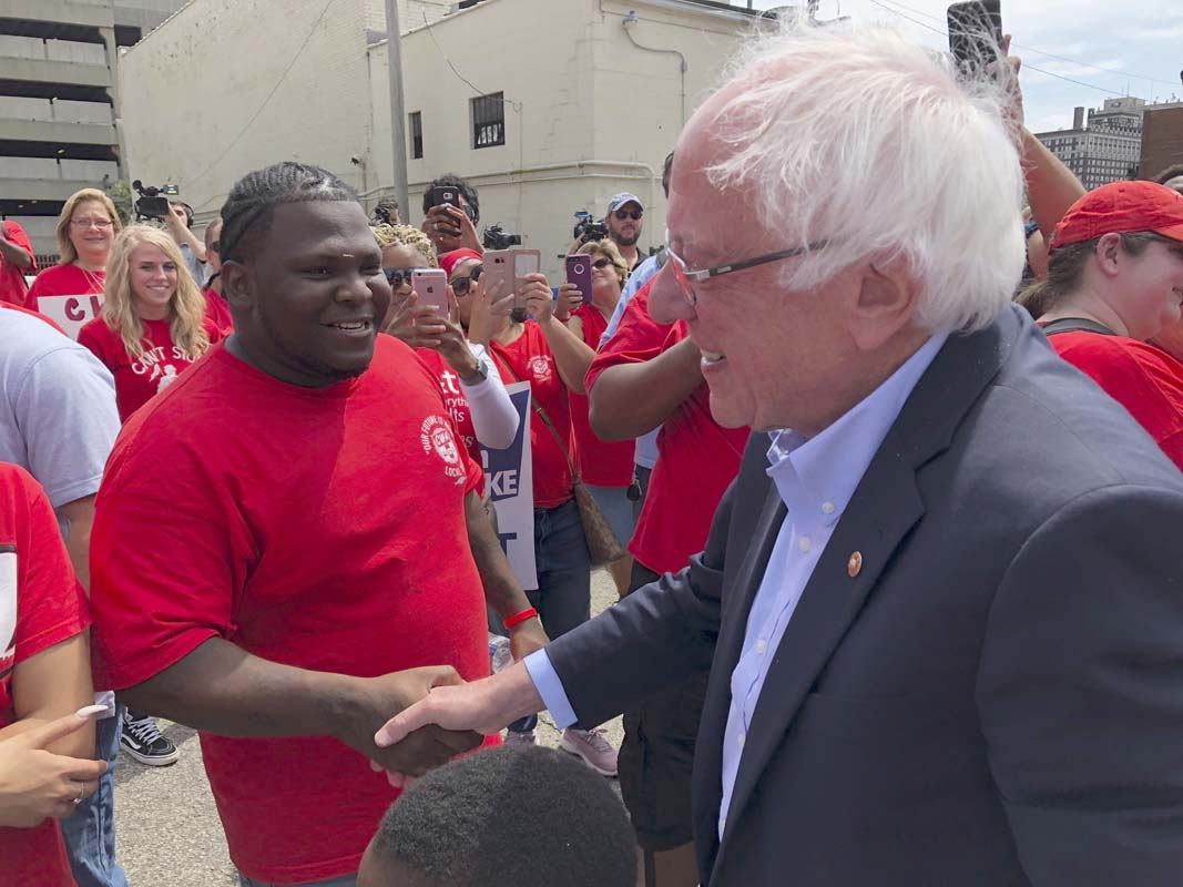Sanders campaigns to head to Maine on Labor Day weekend