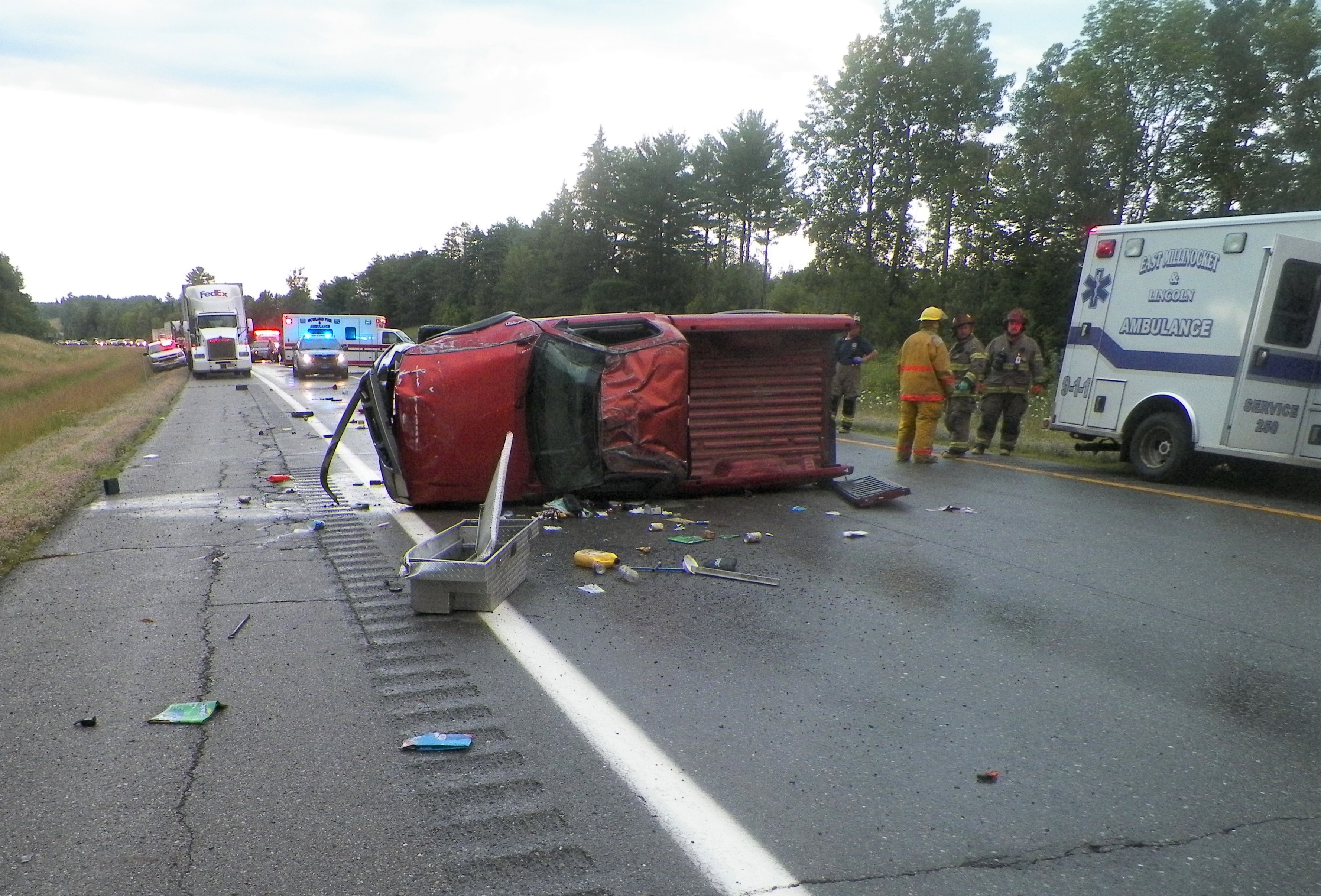 Police arrest driver in fatal crash on I-95