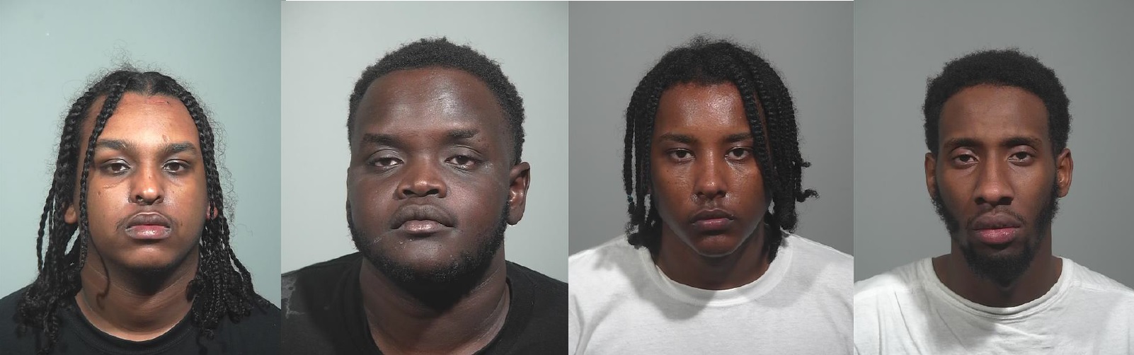 Four charged with forcing man to strip naked and shooting at him were trying to collect drug debt
