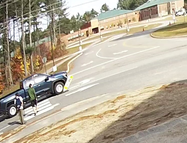 Fryeburg police looking to identify driver who almost struck students at crosswalk
