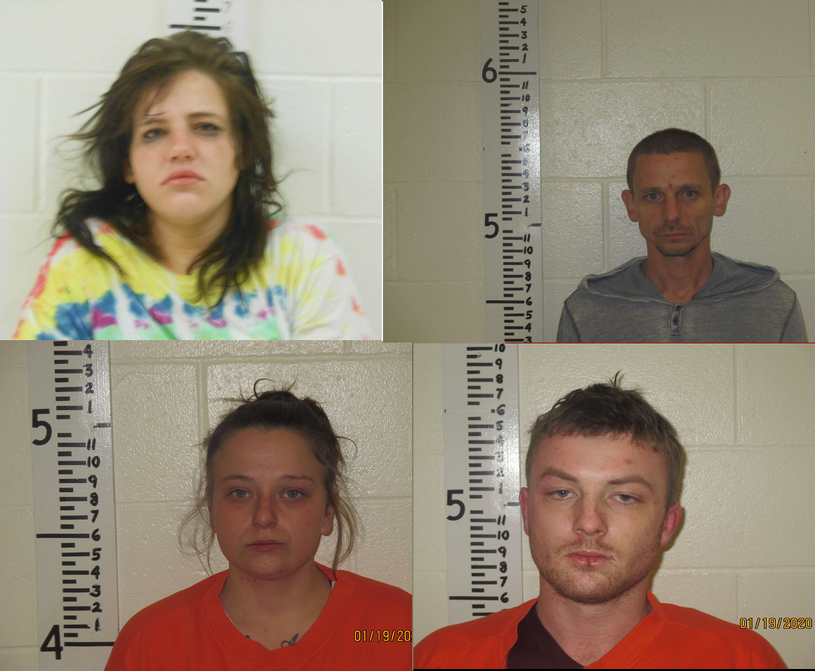 Traffic stop leads to four arrests in Waterboro