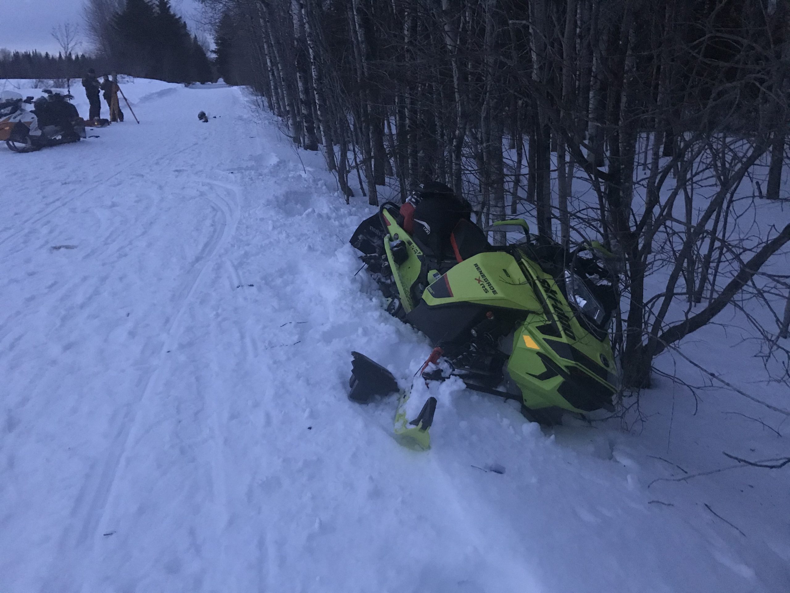 Pennsylvania man dies in snowmobile crash in northern Maine