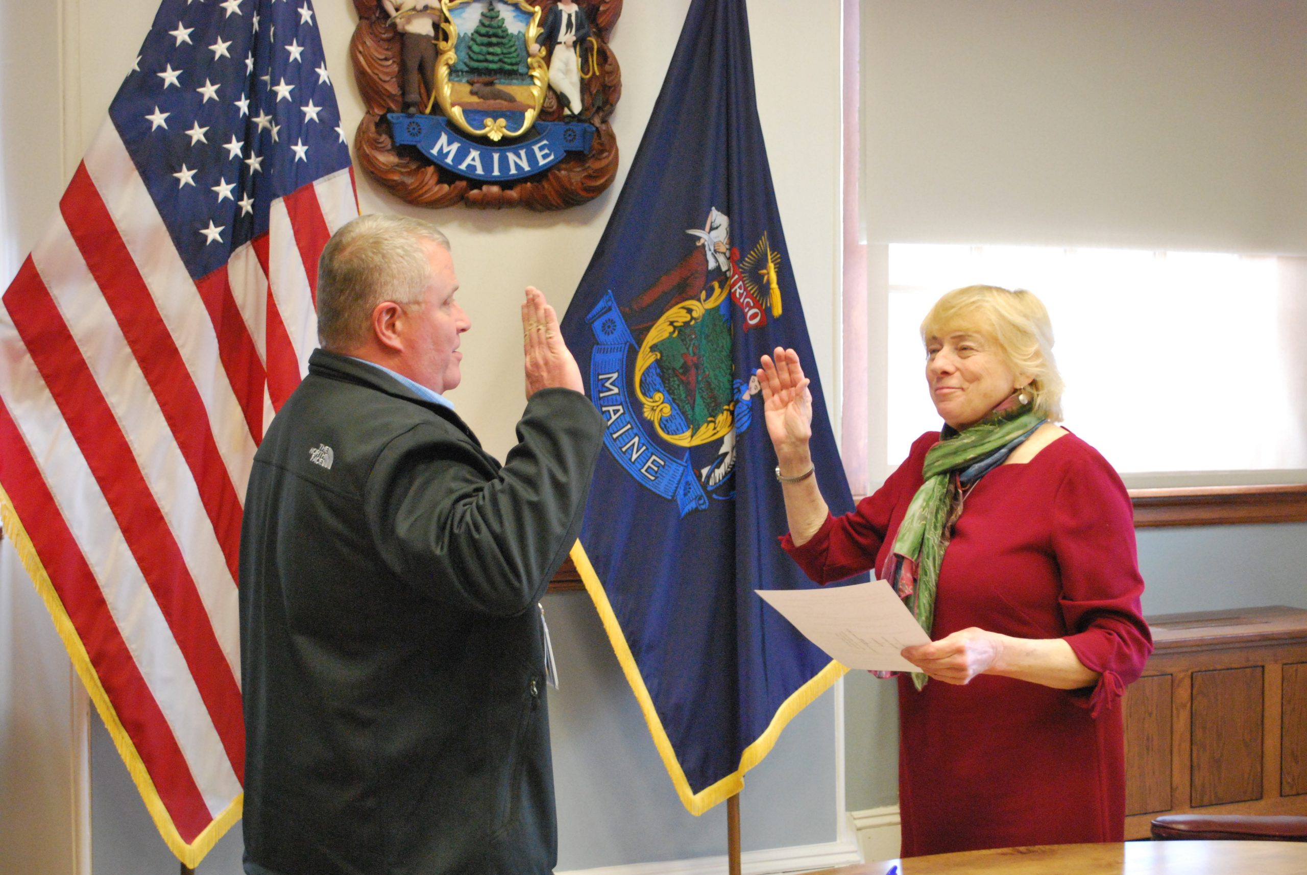 Maine Emergency Management Agency director sworn into office