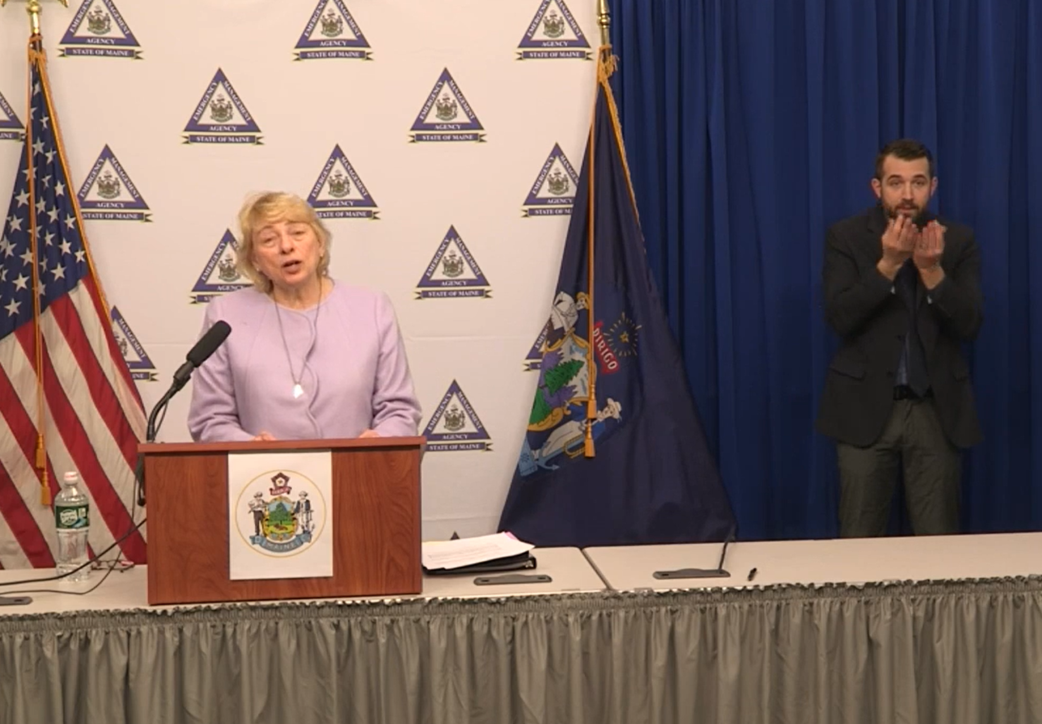 Governor Janet Mills issues “Stay Healthy at Home” mandate