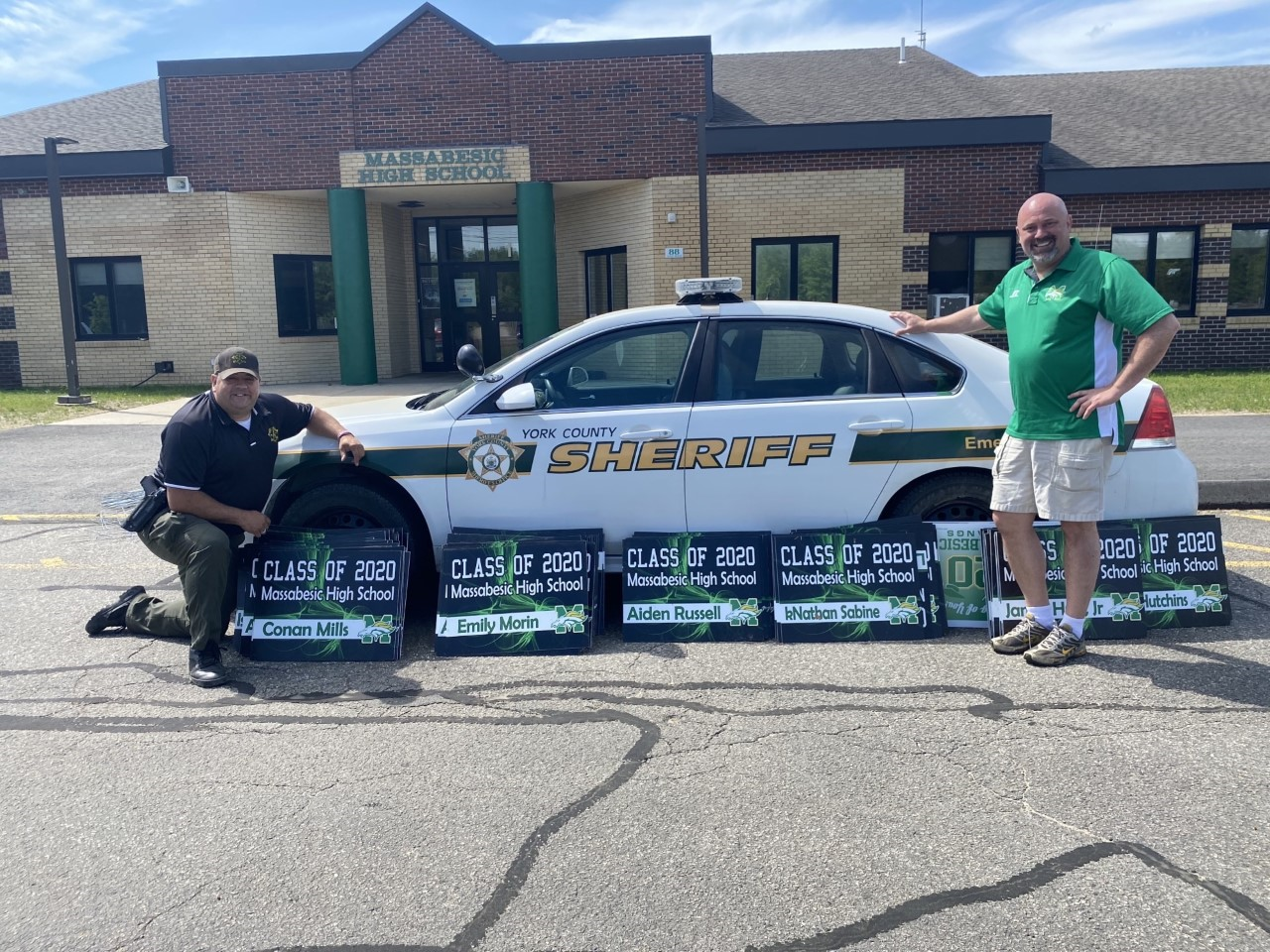 Police in York County recover stolen graduation signs, say thefts were a senior prank