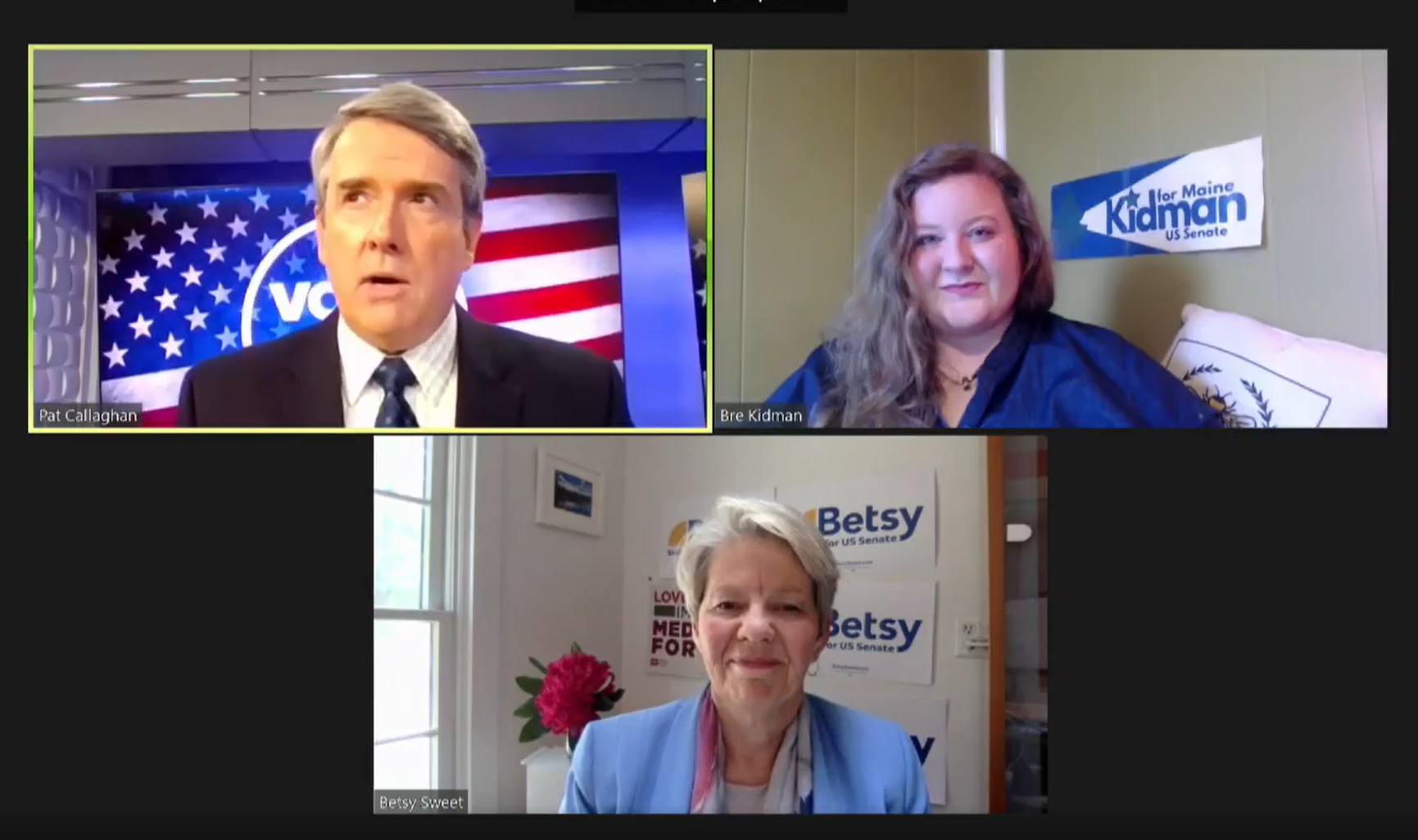 Maine Democratic US Senate hopeful Gideon misses debate