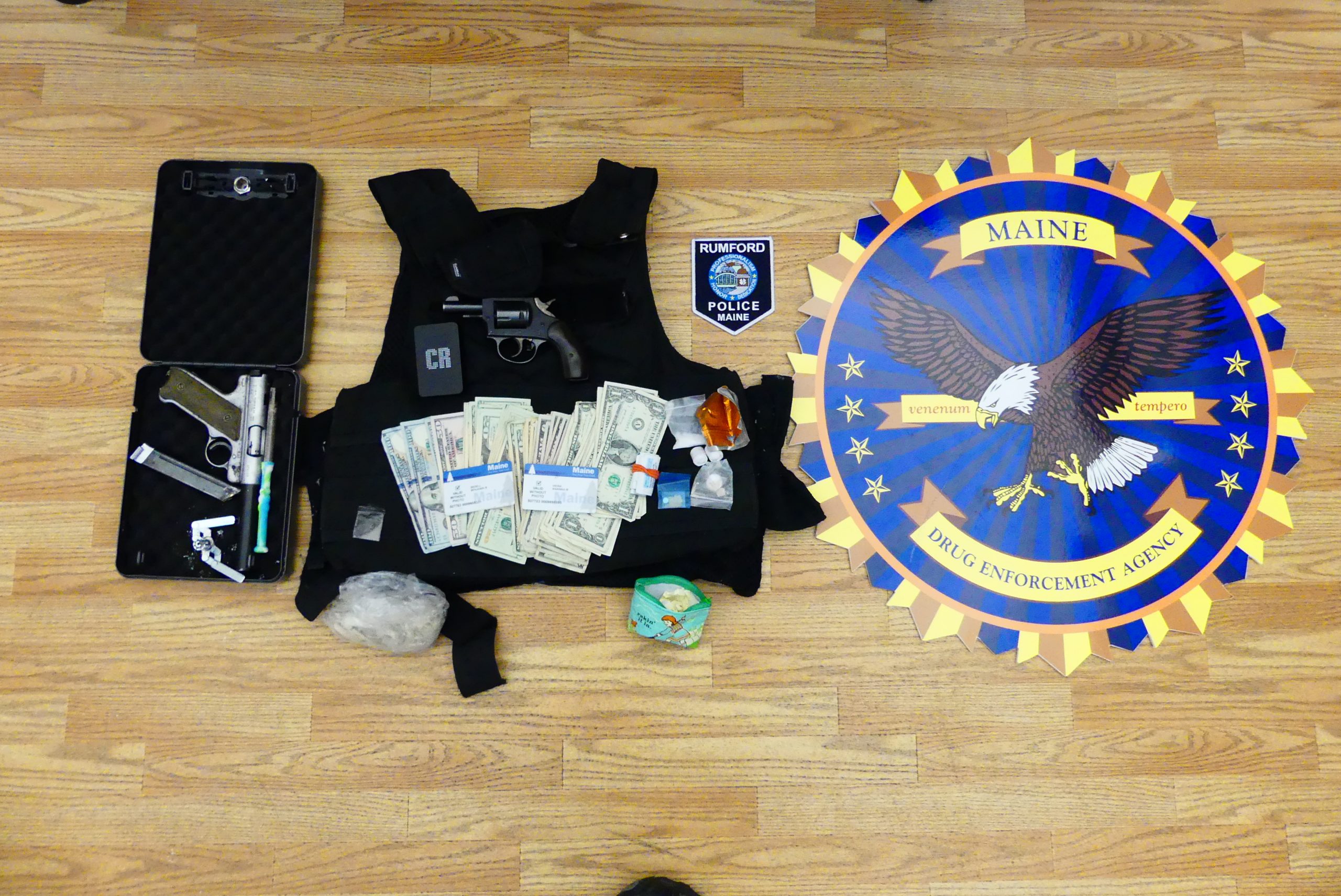 Two arrested in Rumford drug bust