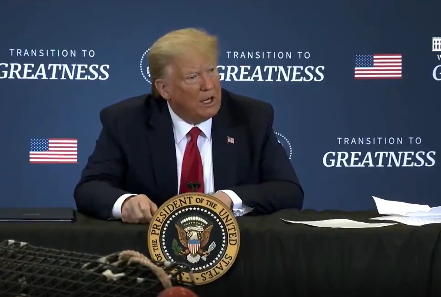 President Trump’s New Hampshire rally postponed due to tropical storm