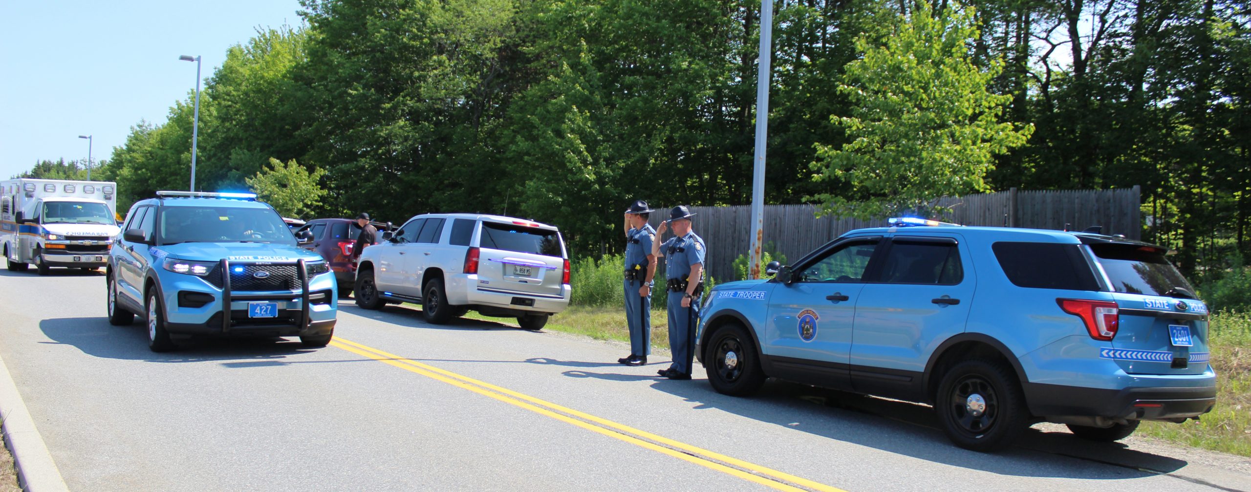 Maine State Trooper struck by fleeing vehicle released from hospital