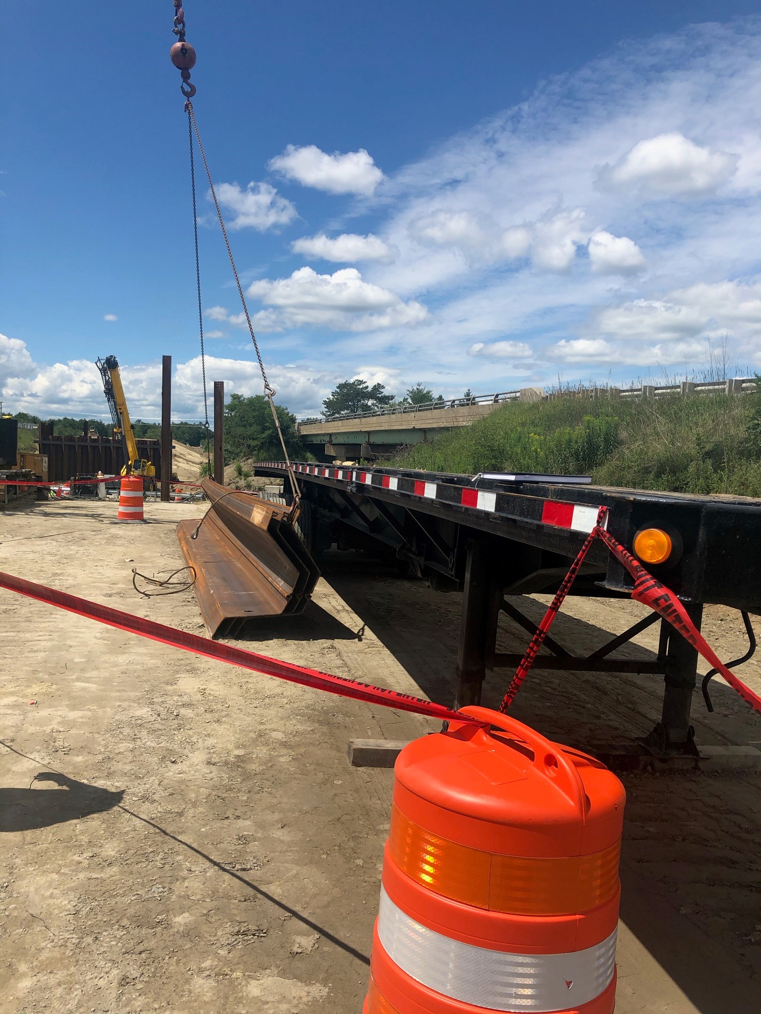Worker injured in accident at construction site in Hampden