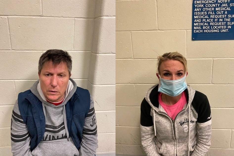 Police charge man and woman with drug trafficking in York County