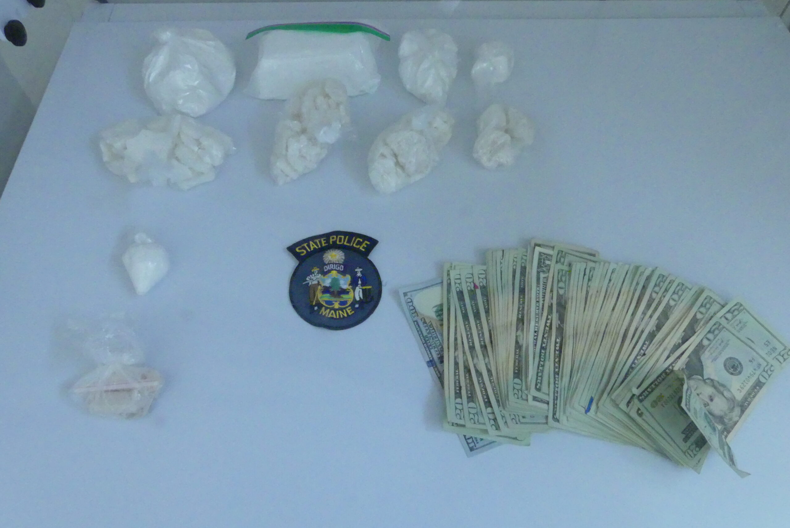 Suspect nabbed in Maine with more than 2 pounds of cocaine, police say
