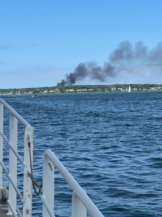 Crews respond to all-hands fire on Peaks Island