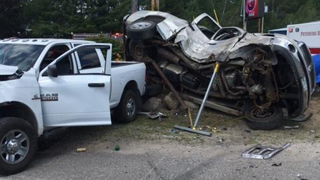 Woman killed after pickup runs stop sign in Brownfield