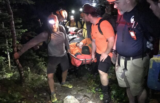 Hiker rescued from Appalachian Trail after breaking ankle | Newsradio WGAN