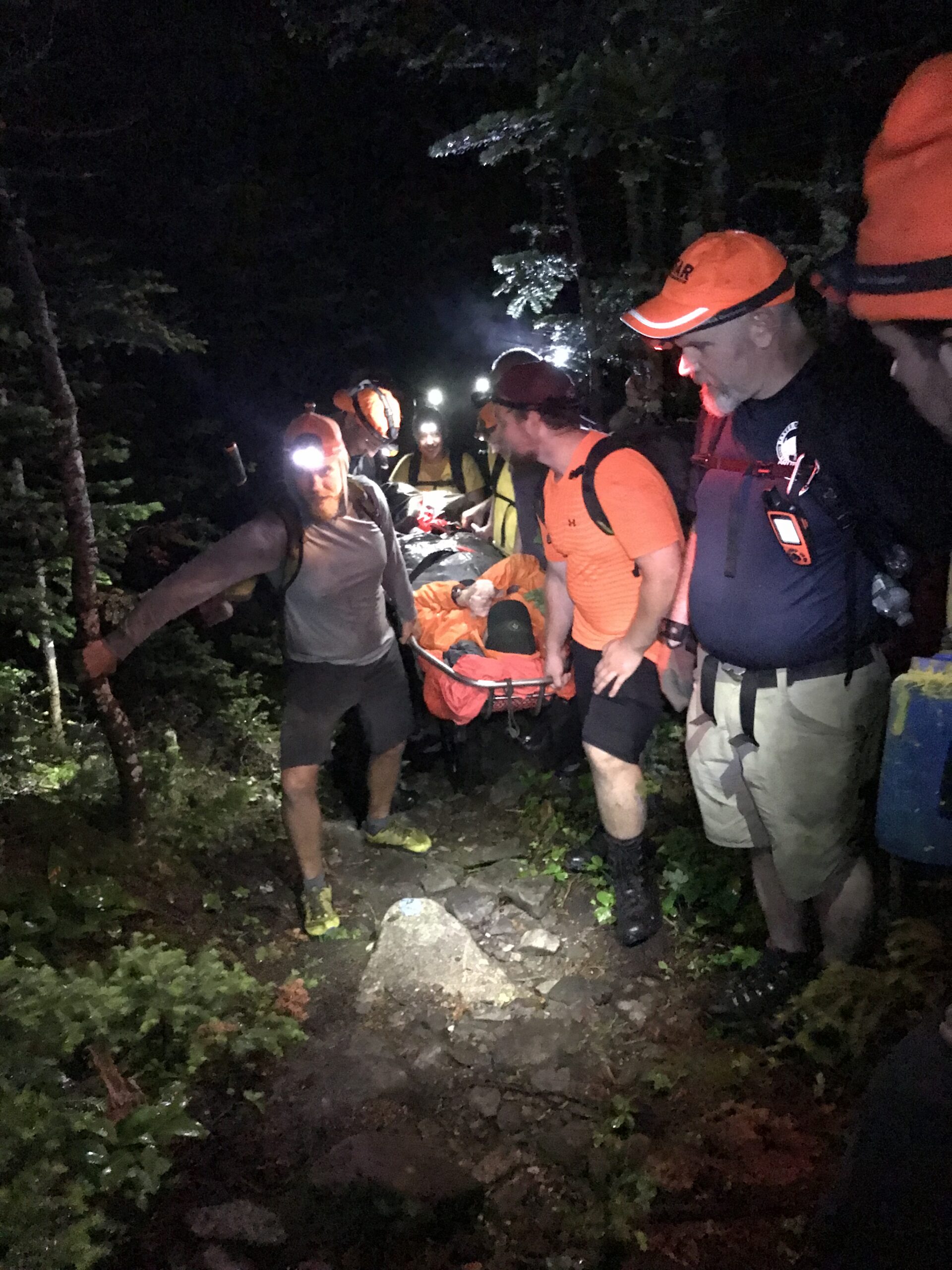 Hiker rescued from Appalachian Trail after breaking ankle