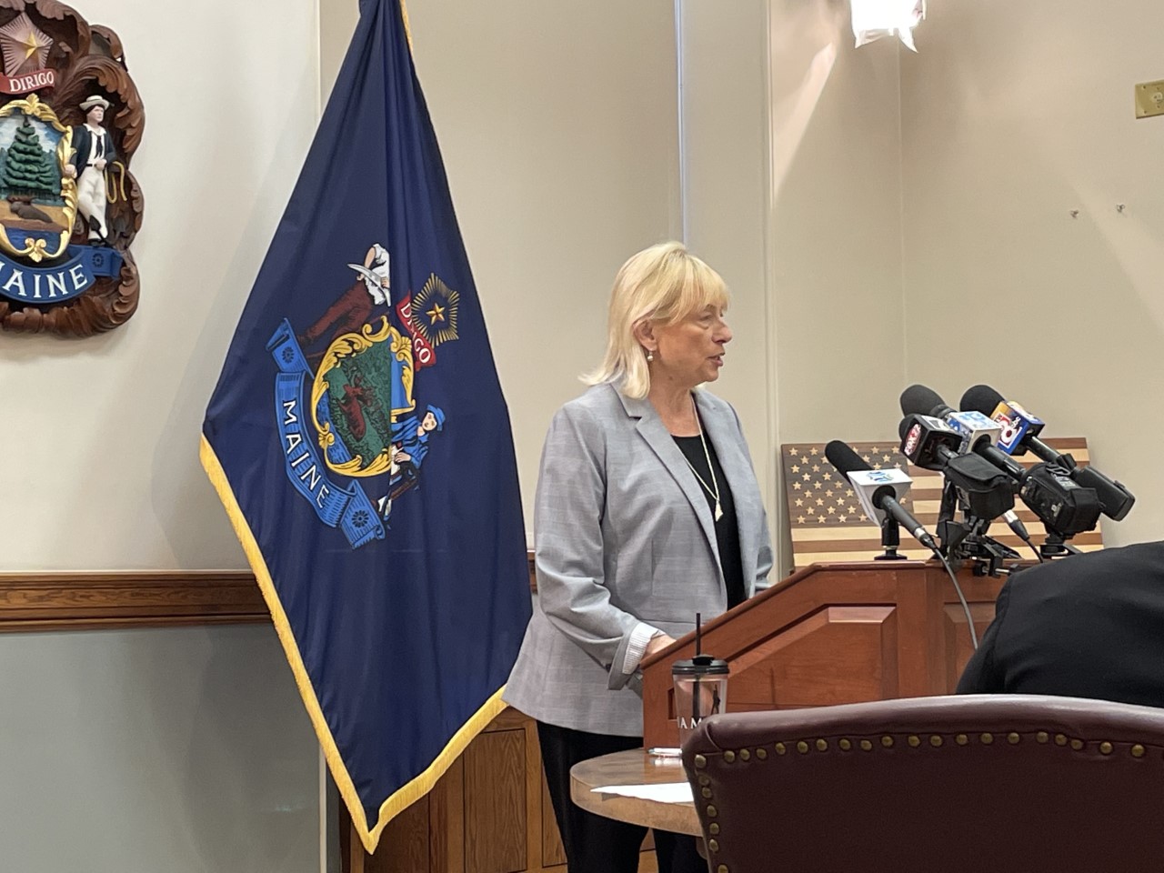 Governor Mills vetoes bill to allow farm workers to unionize Governor Mills vetoes bill to allow farm workers to unionize