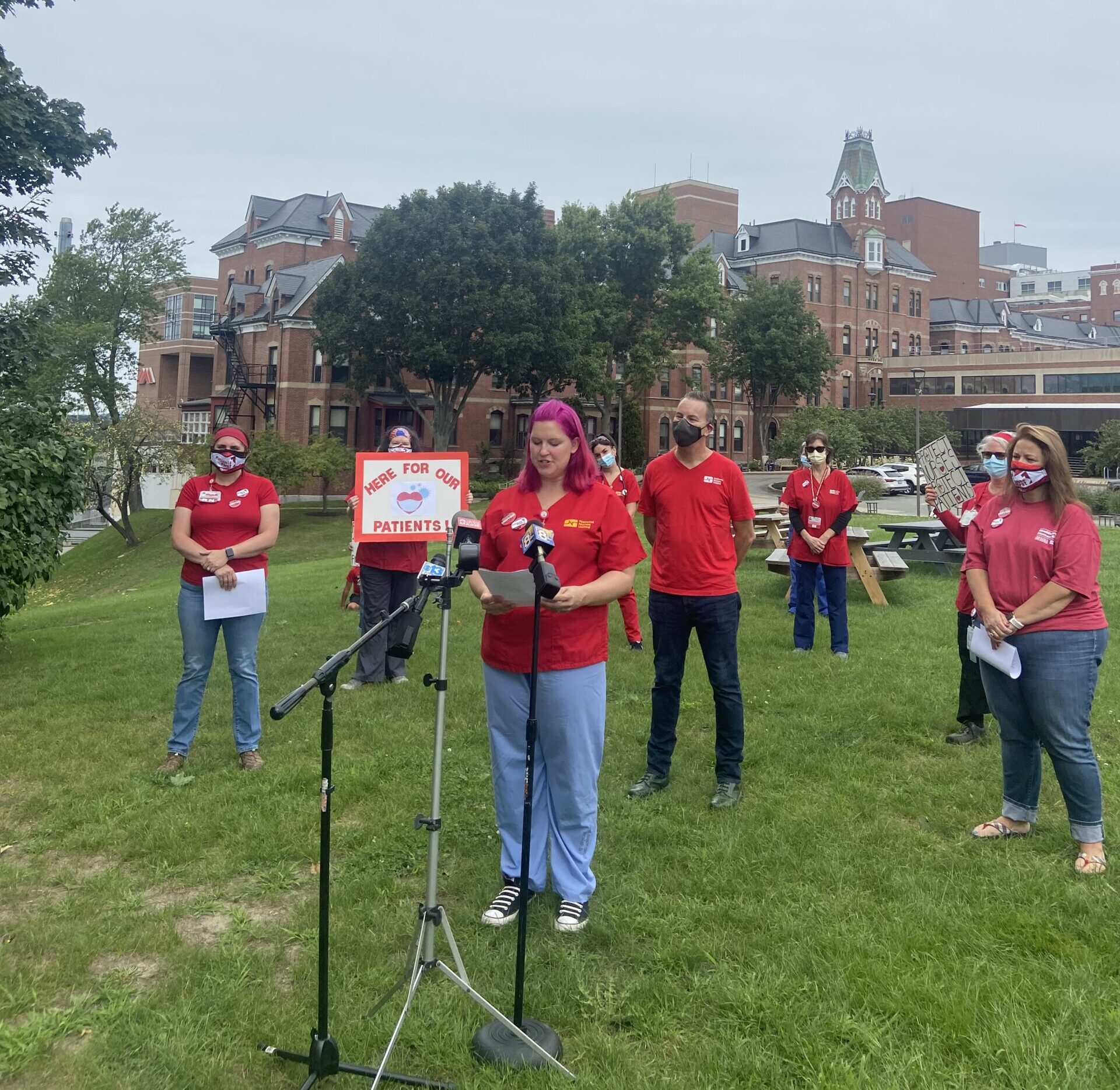 Maine Med nurses speak out against rollback of pandemic-related employee protections