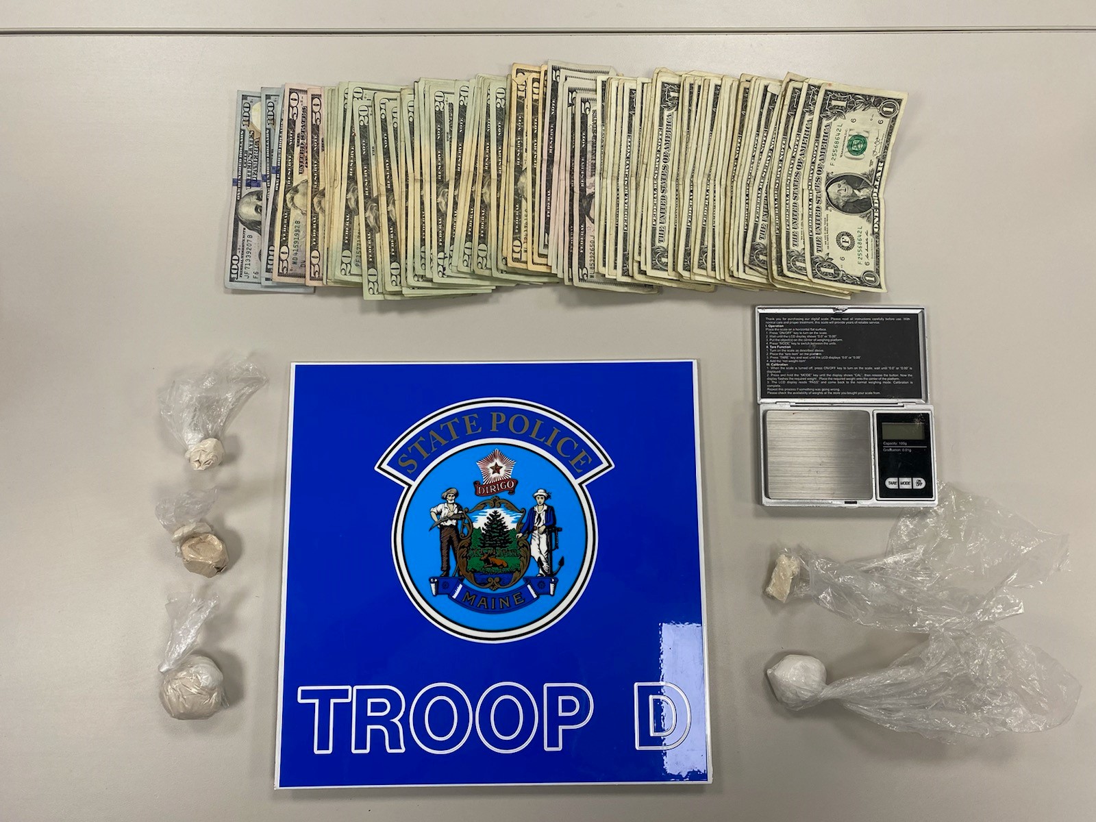 Maine State Police arrest three Waldo County residents for theft and drug trafficking