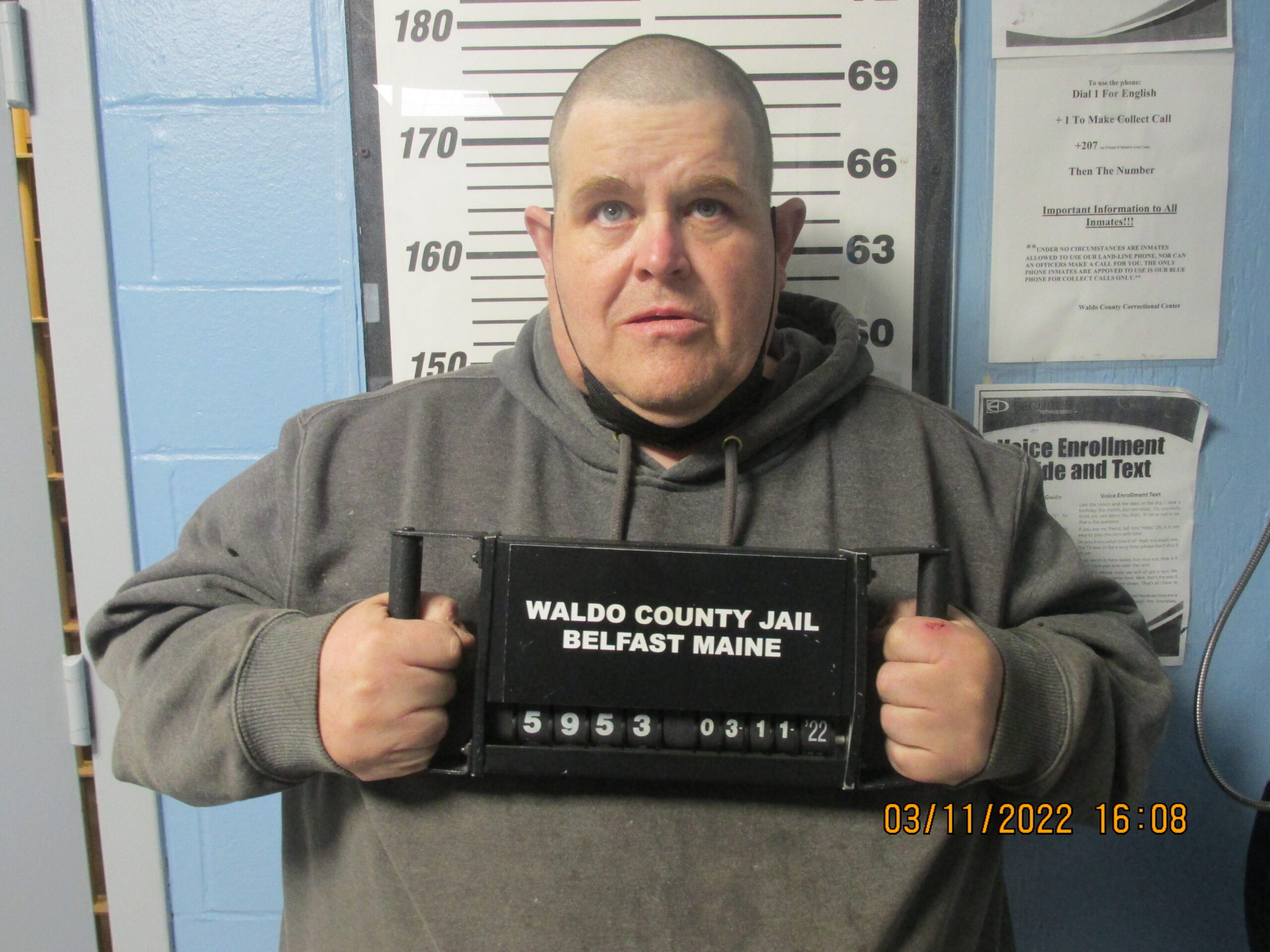 Waldo County man accused of causing window damage with BB gun