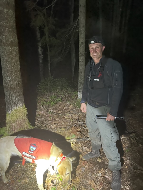 Game Warden K9 helps locate missing woman in Bremen