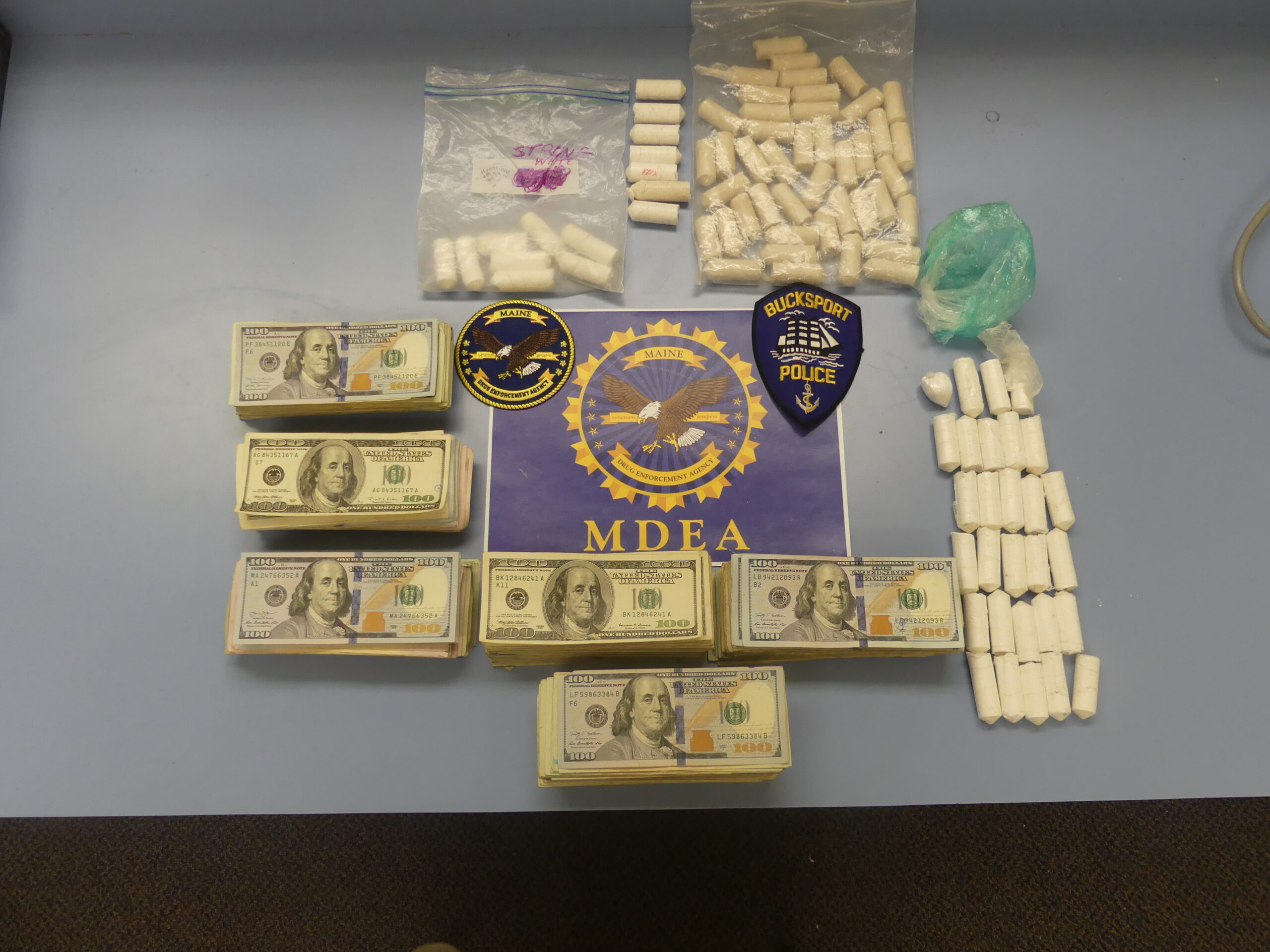 5 charged with trafficking after drug bust in Hancock County