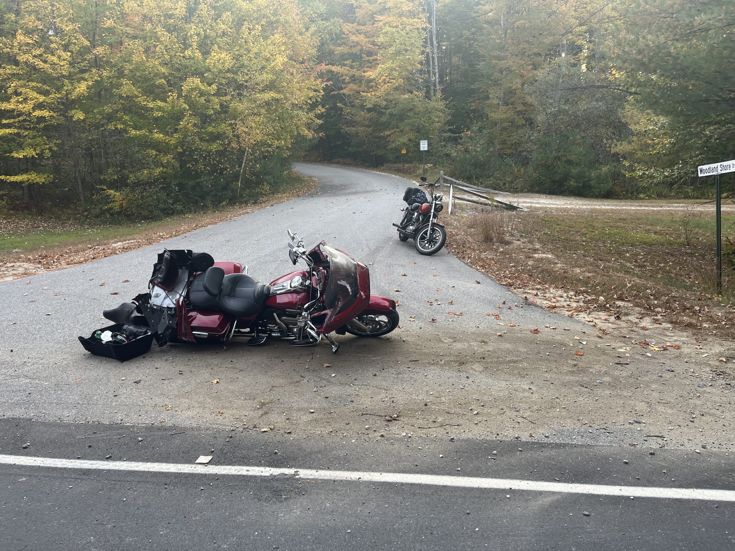 Man thrown from motorcycle in Naples hospitalized with serious head injuries