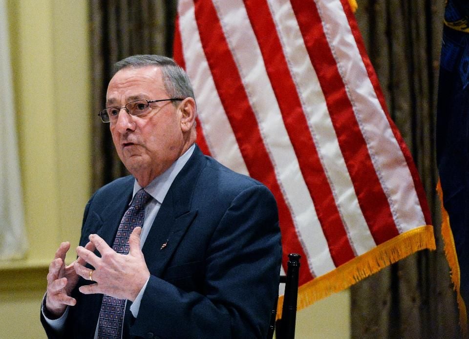 Republican LePage says he would veto 15-week abortion ban
