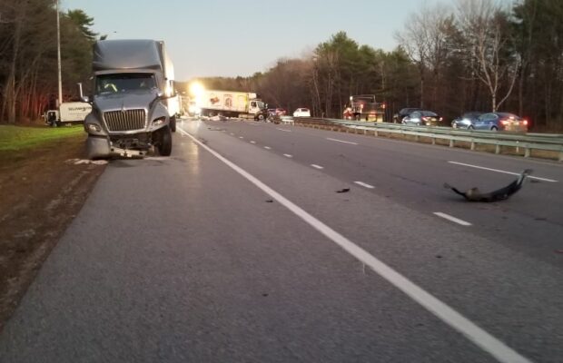 Pileup on I-295 in Brunswick blamed on sun glare | Newsradio WGAN