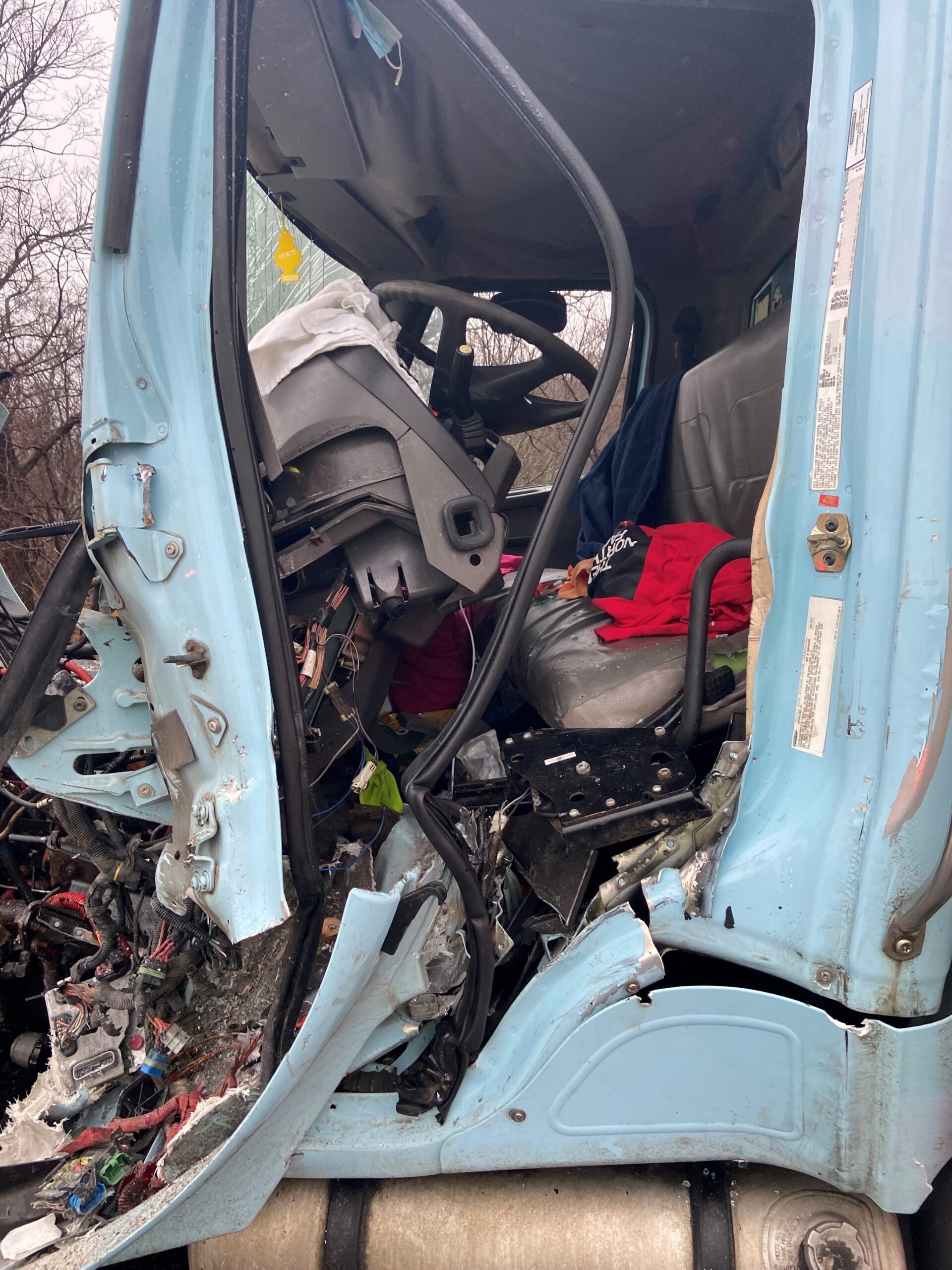 Box truck driver suffers serious injuries in collision on Maine Turnpike