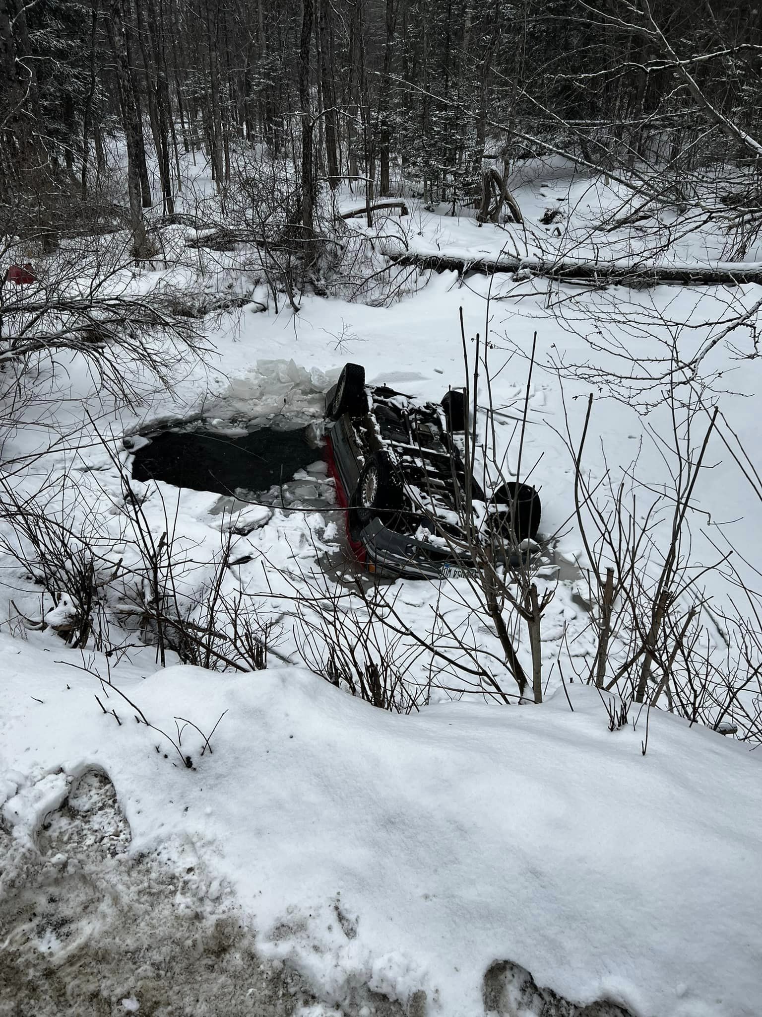 Body of Clinton man found in overturned vehicle