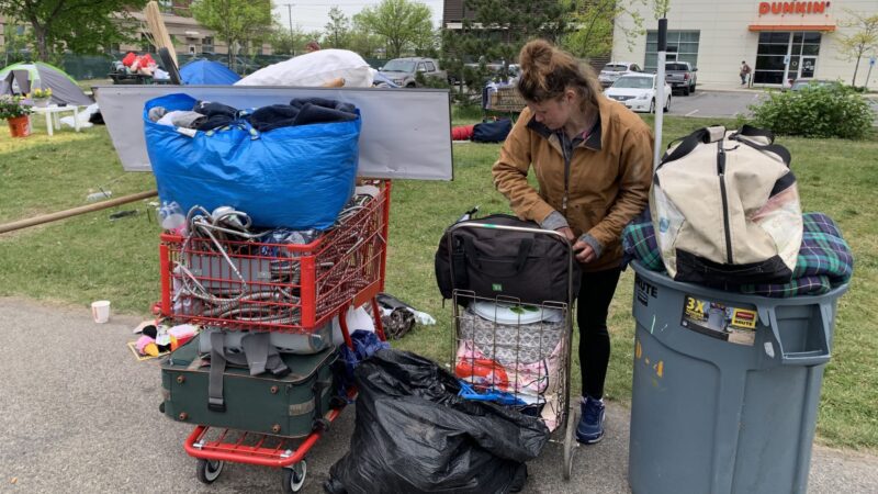 Homeless people ponder next destination as Portland housing crisis intensifies