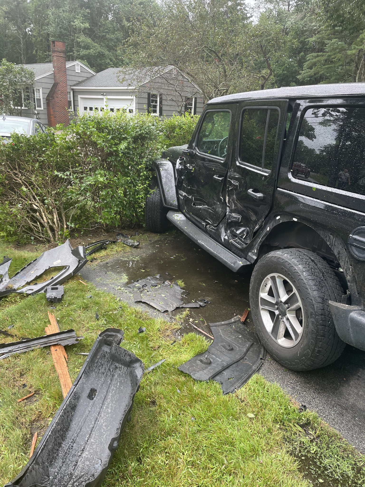 Driver who struck car, pole in Kennebunk charged with driving to endanger